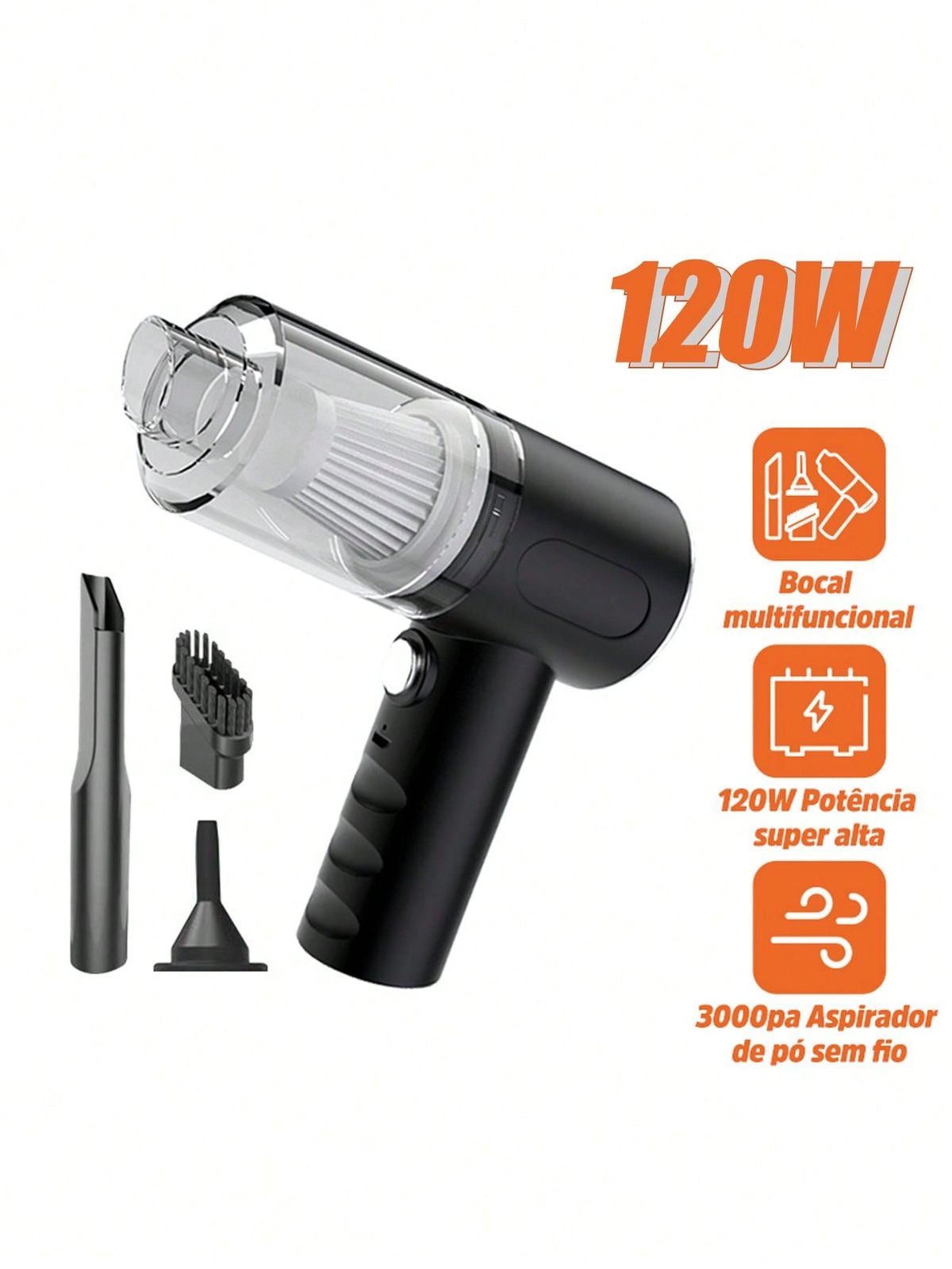 3 IN 1 VACUUM CLEANER MINI PORTABLE FOR HOME AND CAR