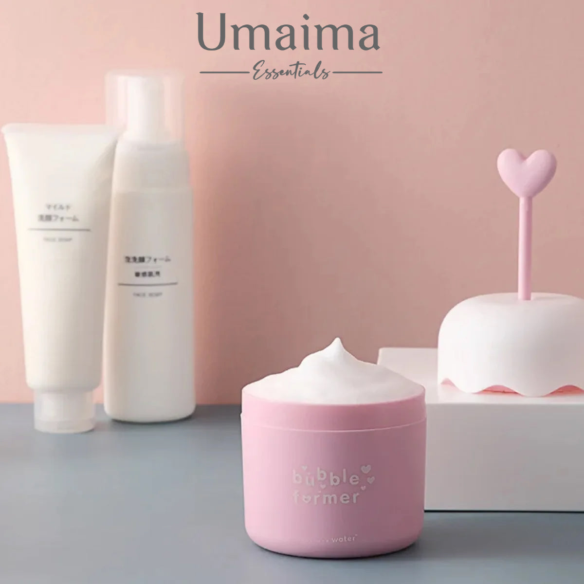 BUBBLE FORMER β face cleansing πΆβπ«οΈπ«οΈ