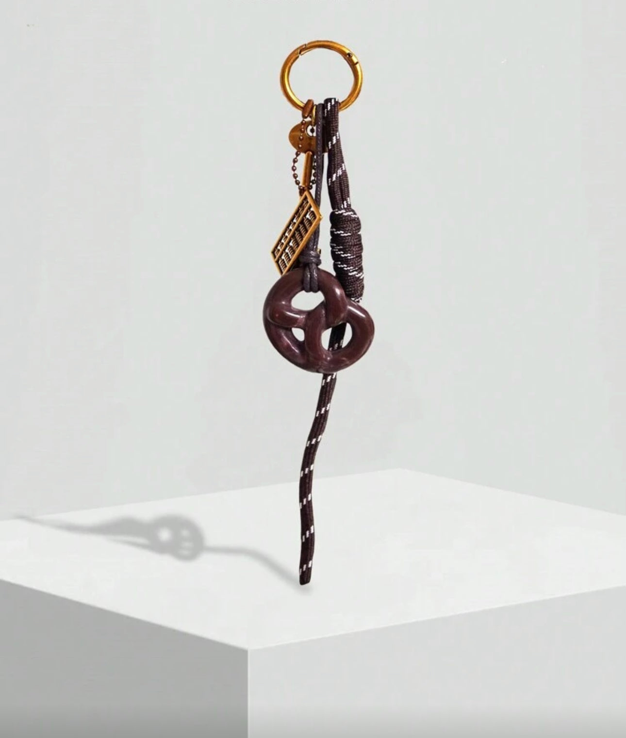 Pretzel 🥨 bag charm