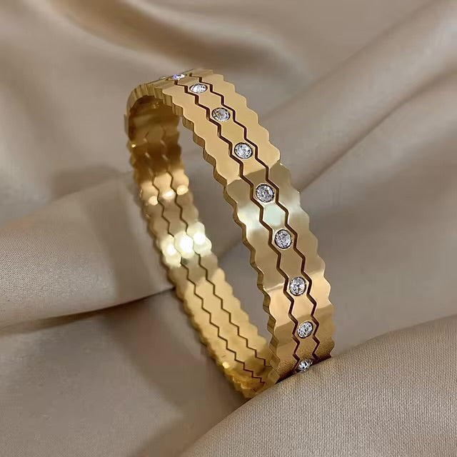Triple layer cuff