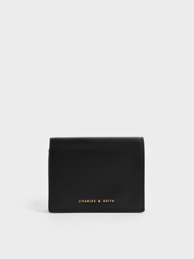 charles and keith wallet chain- Black