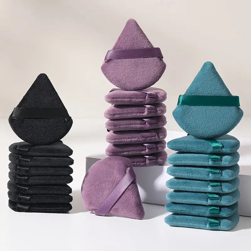 Set of 2 Flawless Finish Triangle Puff