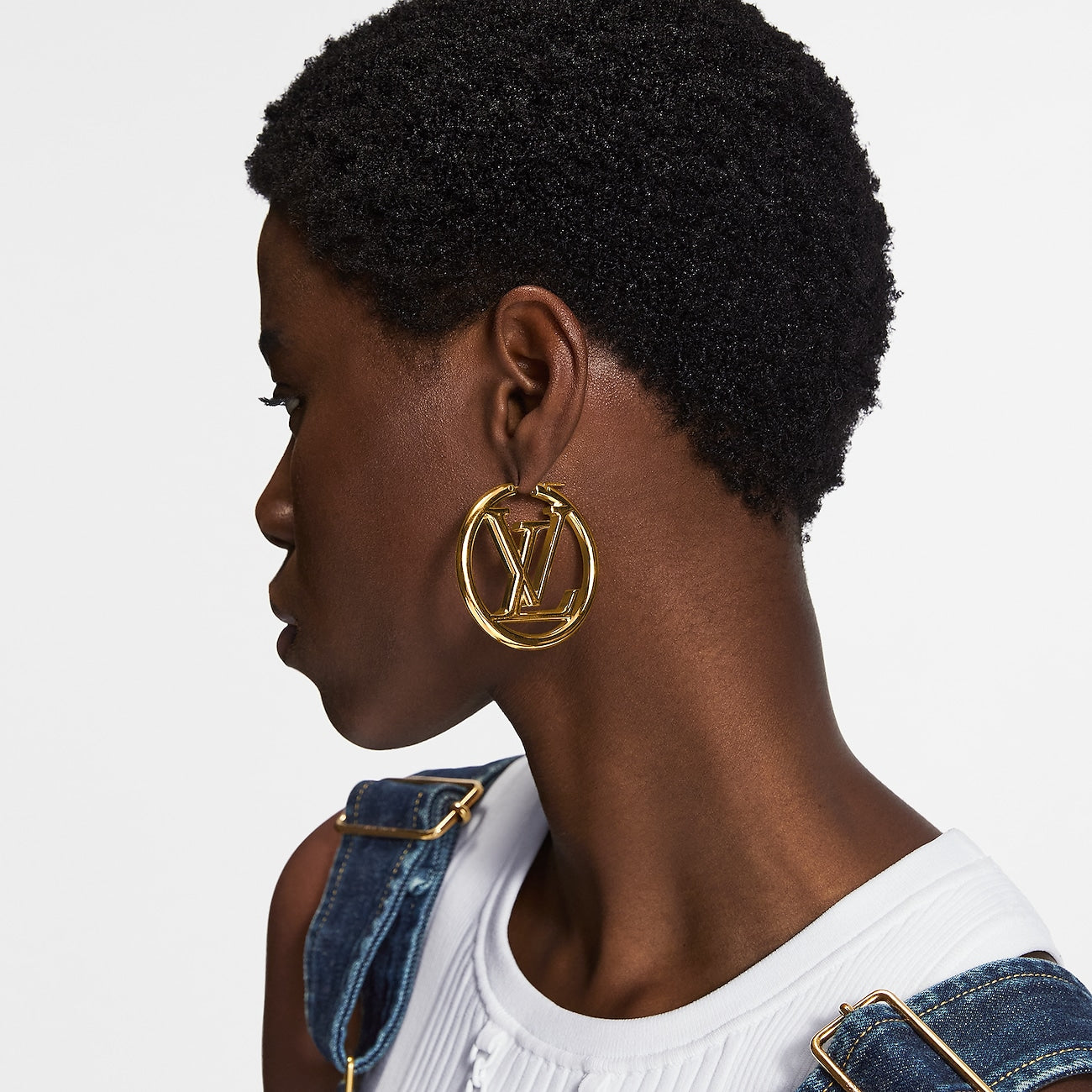 Louise Hoop GM Earrings