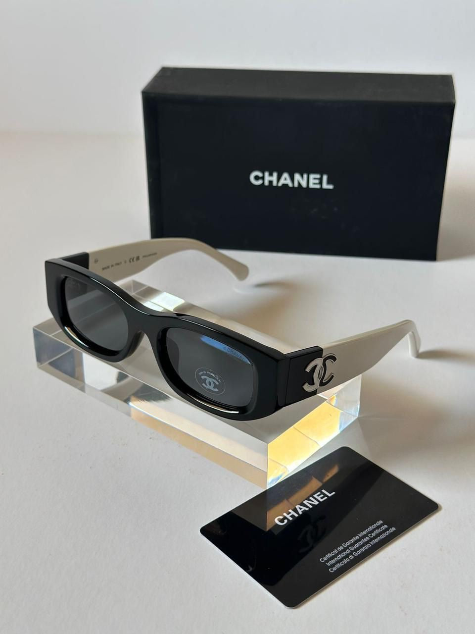 Chanel colour block sunnies