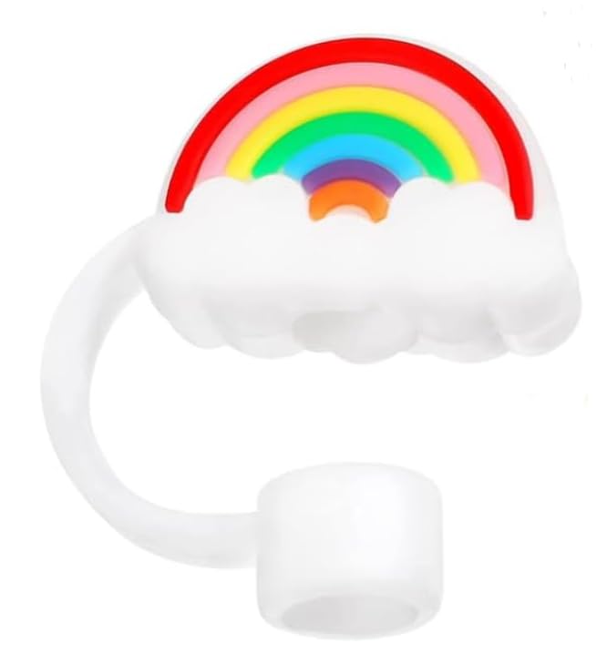 Rainbow Clouds Straw Topper