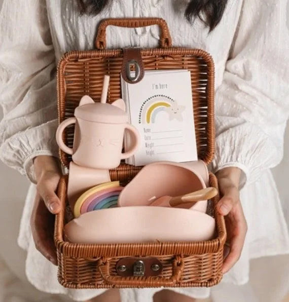 Vintage Gift Basket