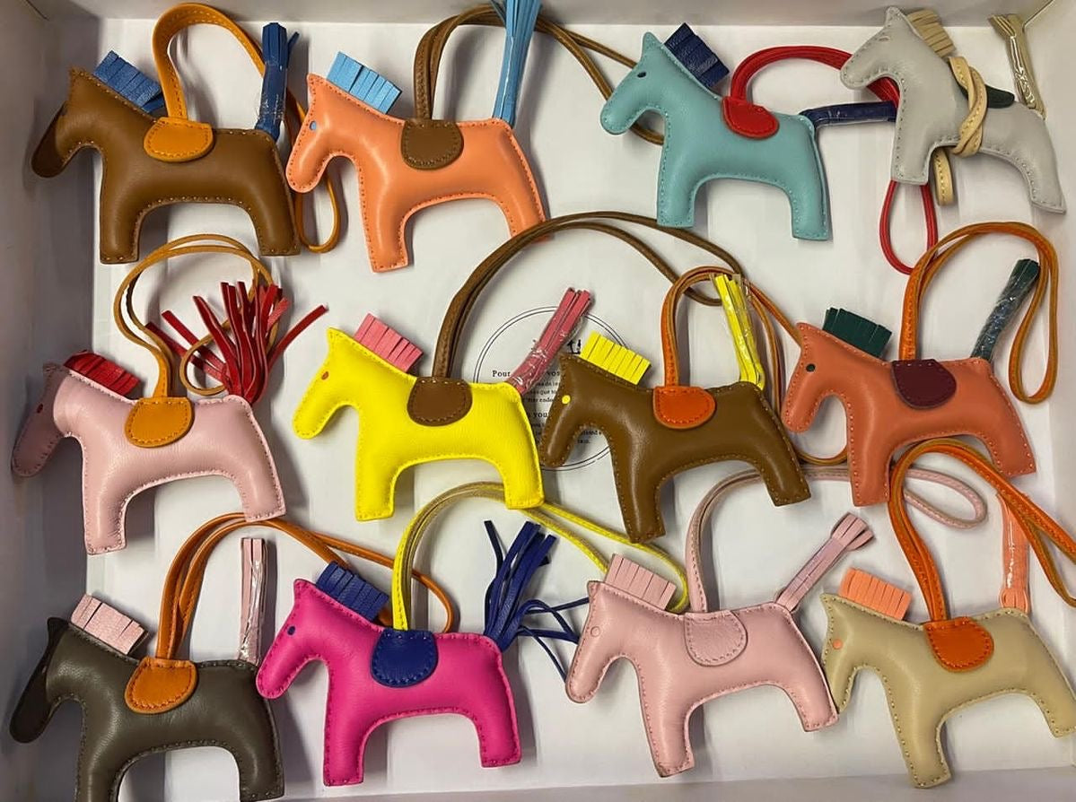 Hermes horse bag charm