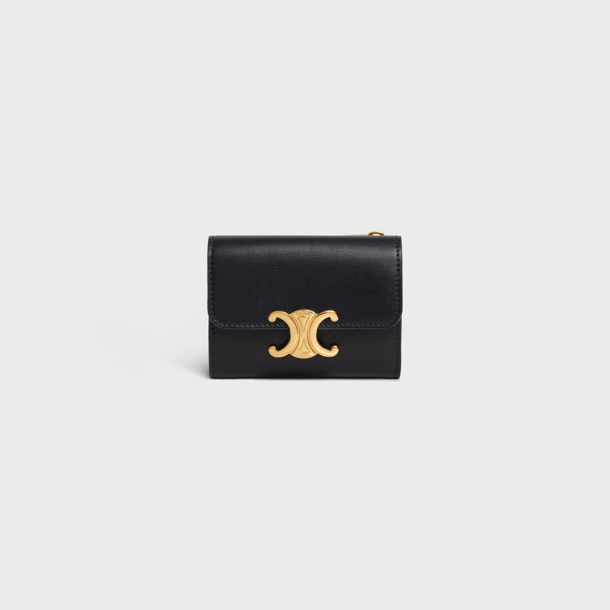 CELINE COMPACT WALLET WITH COIN TRIOMPHE