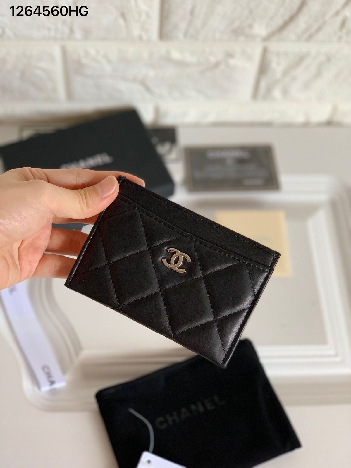 Chanel card holder ( unisex)
