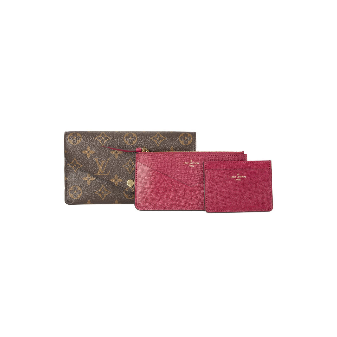 LOUIS VUITTON
Monogram Canvas Fuchsia Jeanne Wallet