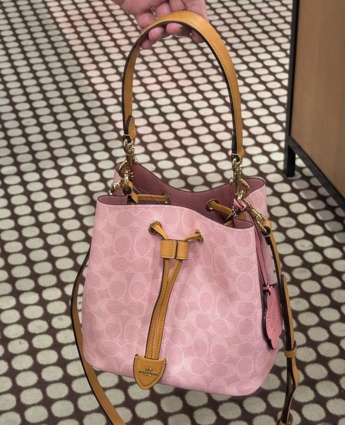 Rowan Bucket Bag In Signature Canvas