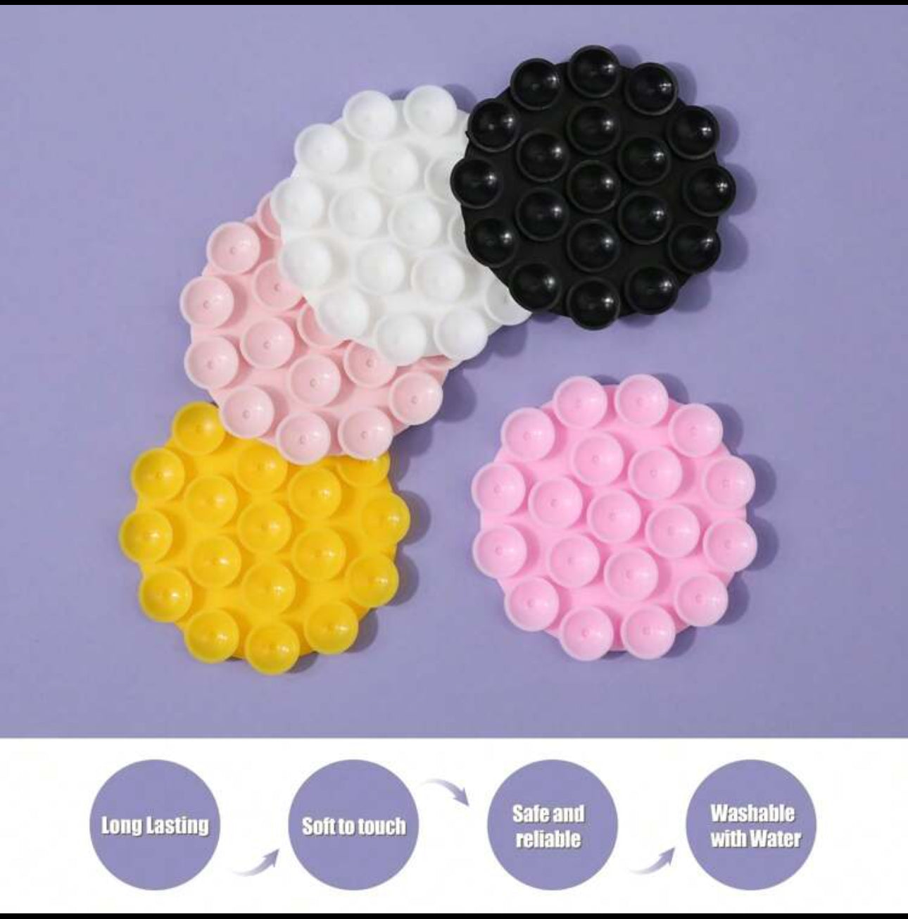 Sticky grippy round