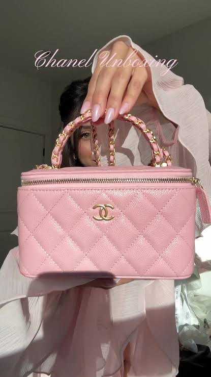Chanel vanity pink