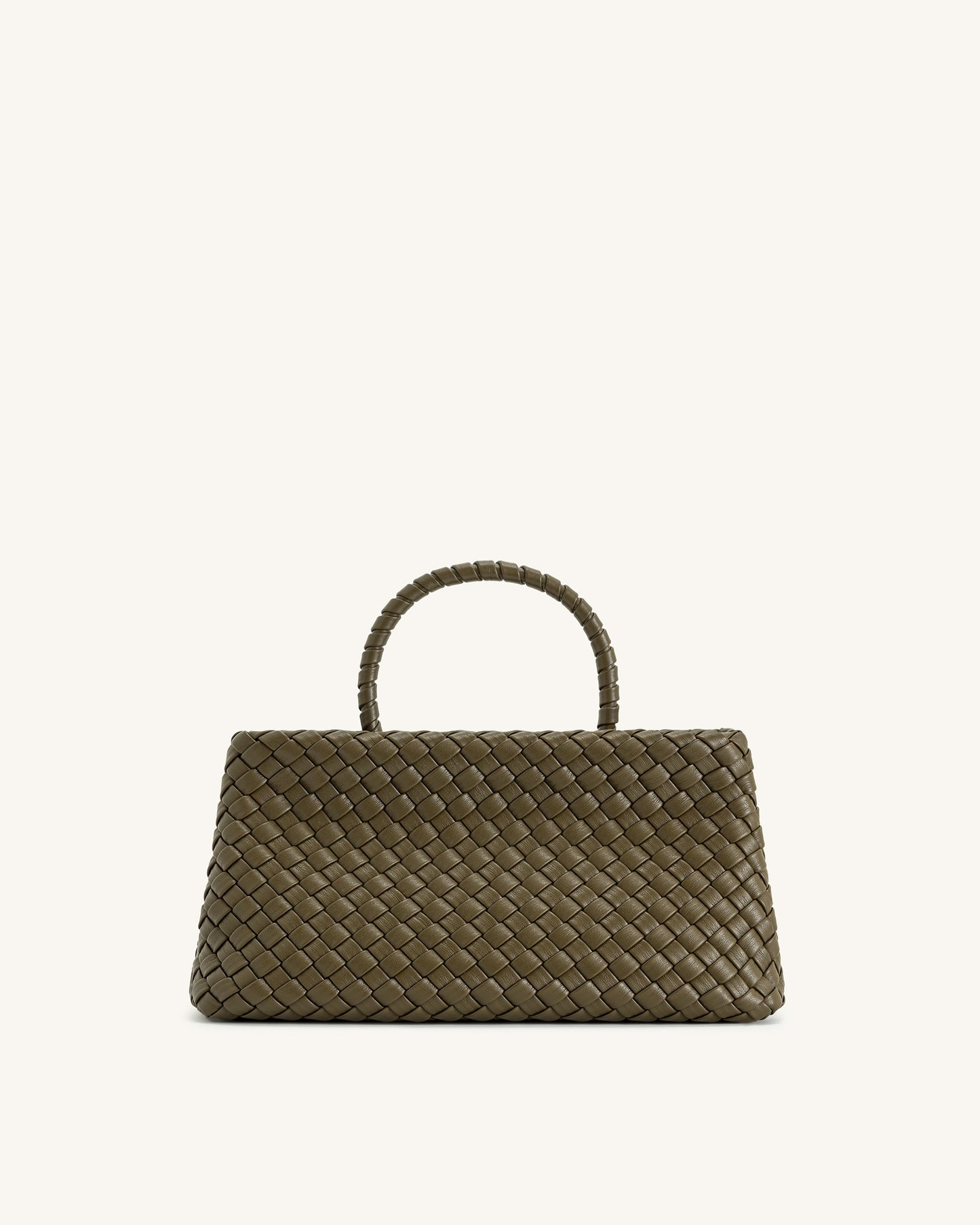 Elora Woven Bag - Dark Olive