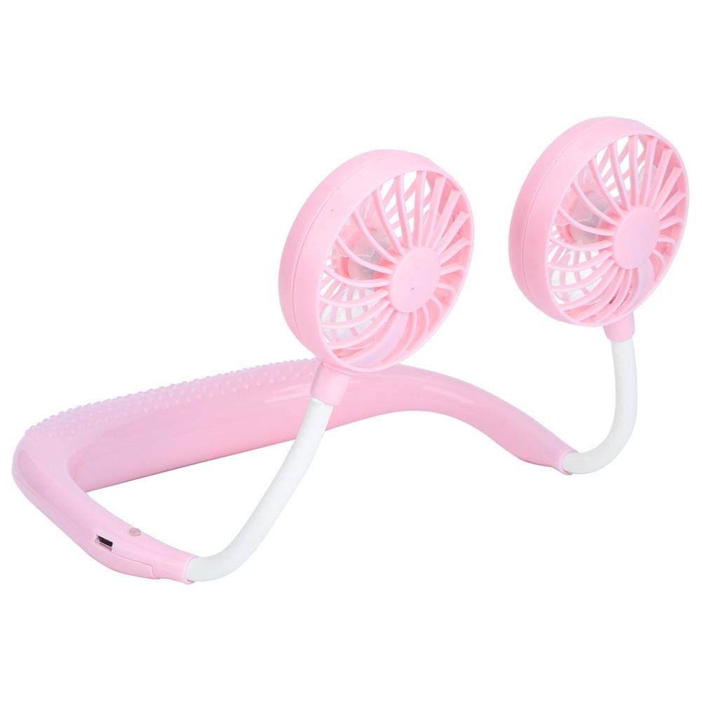 Portable Hand-Free Neck Hanging Rechargeable Fan