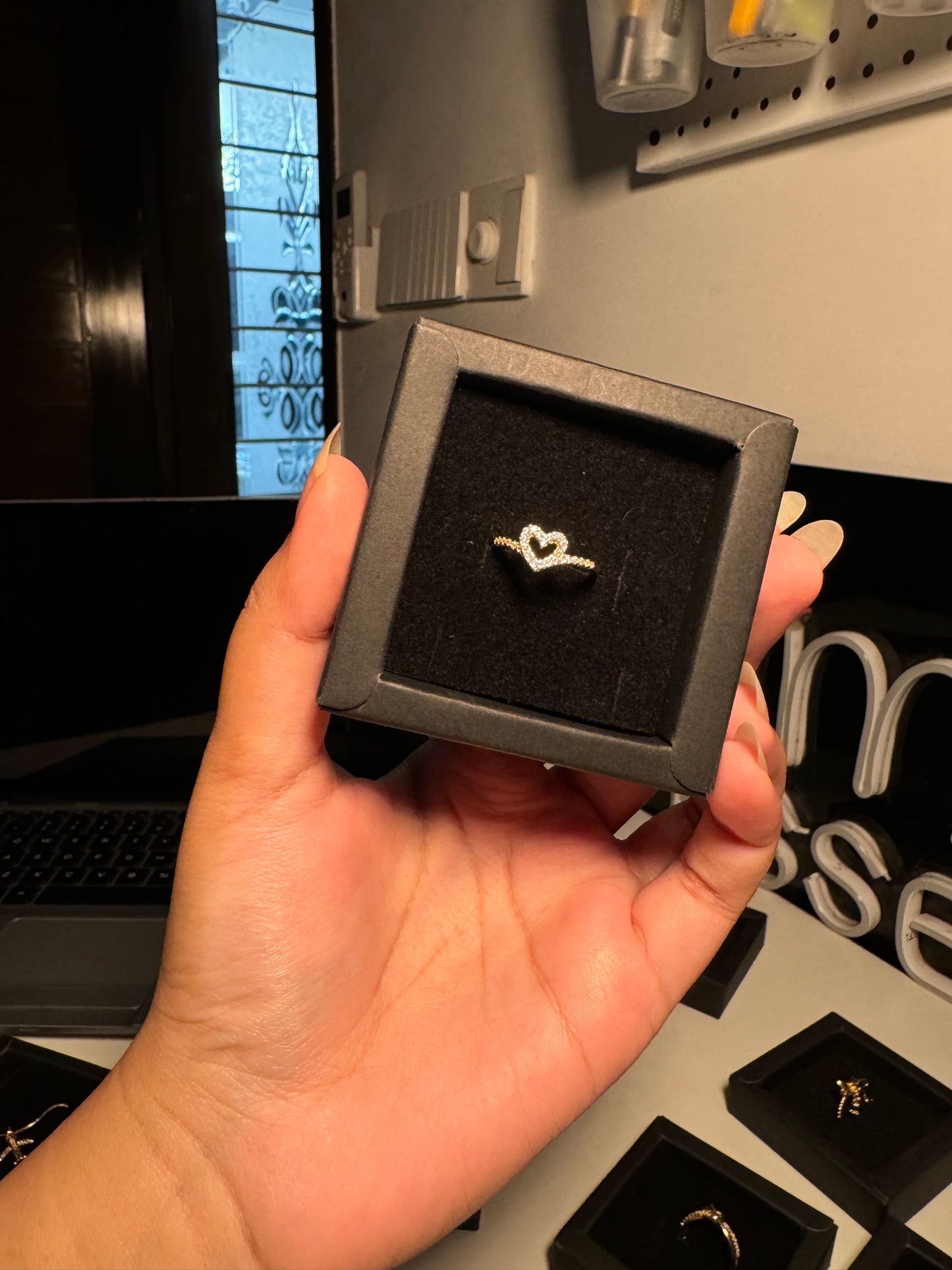 Heart ring