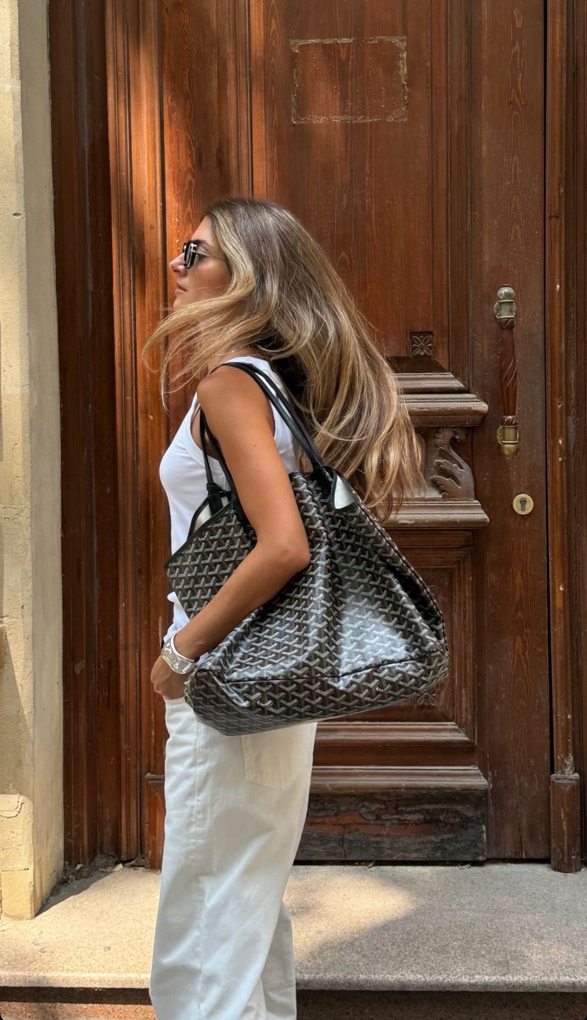 Goyard Tote (Black )