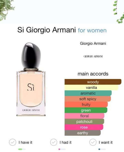 Armani Si Giorgio Armani Edp 100ml.