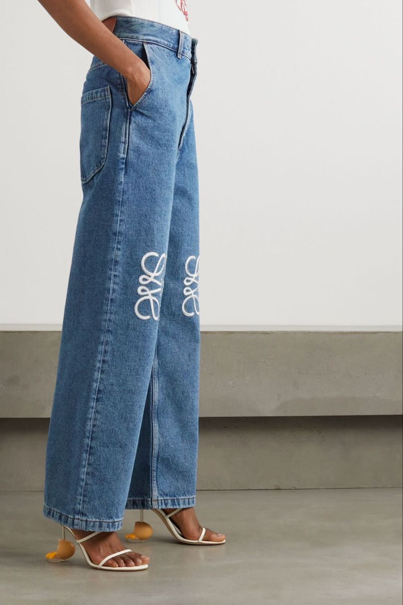 LOEWE ANAGRAM JEANS