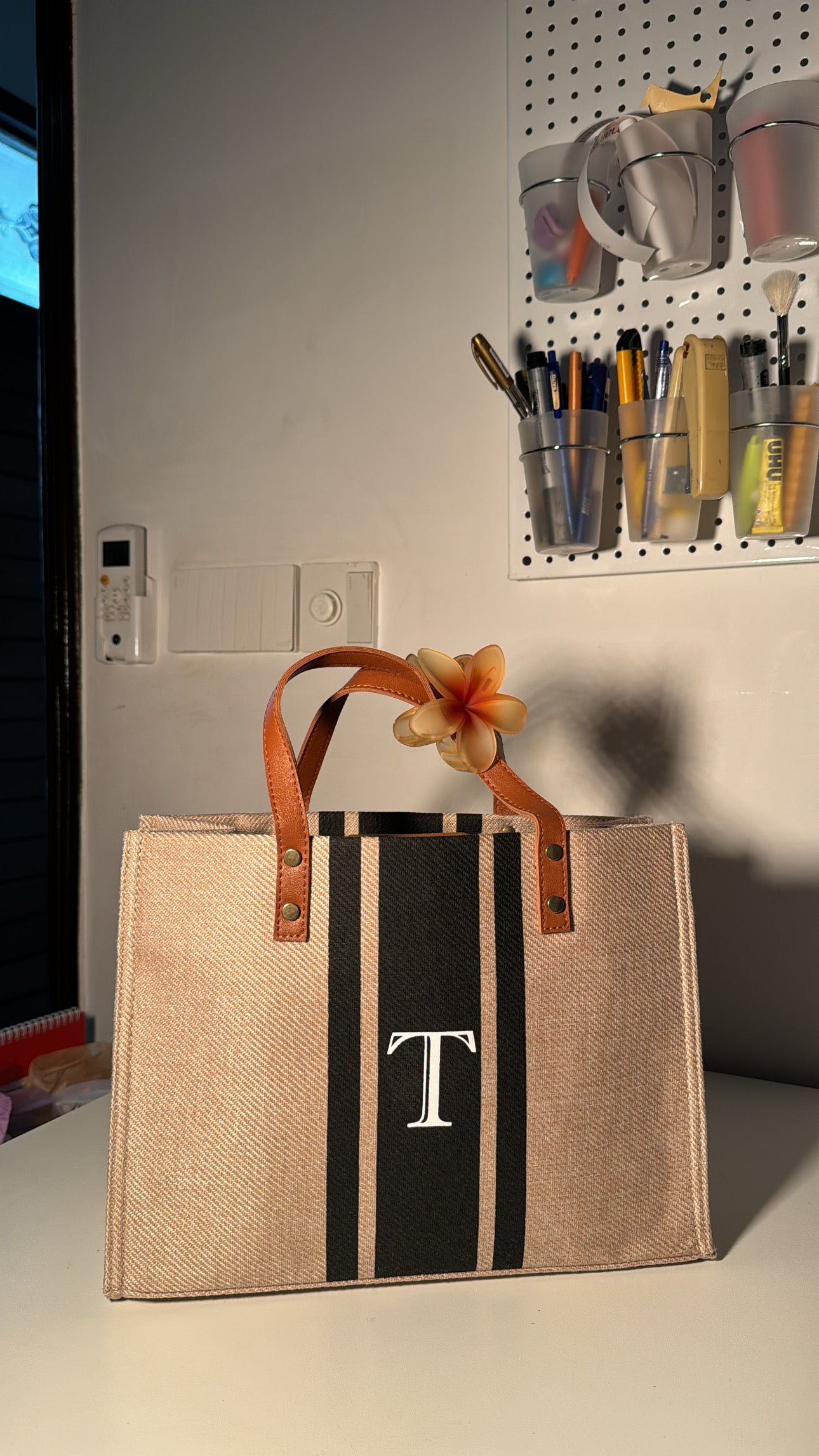 Exclusive Personalized Initial Customized Tote Bag