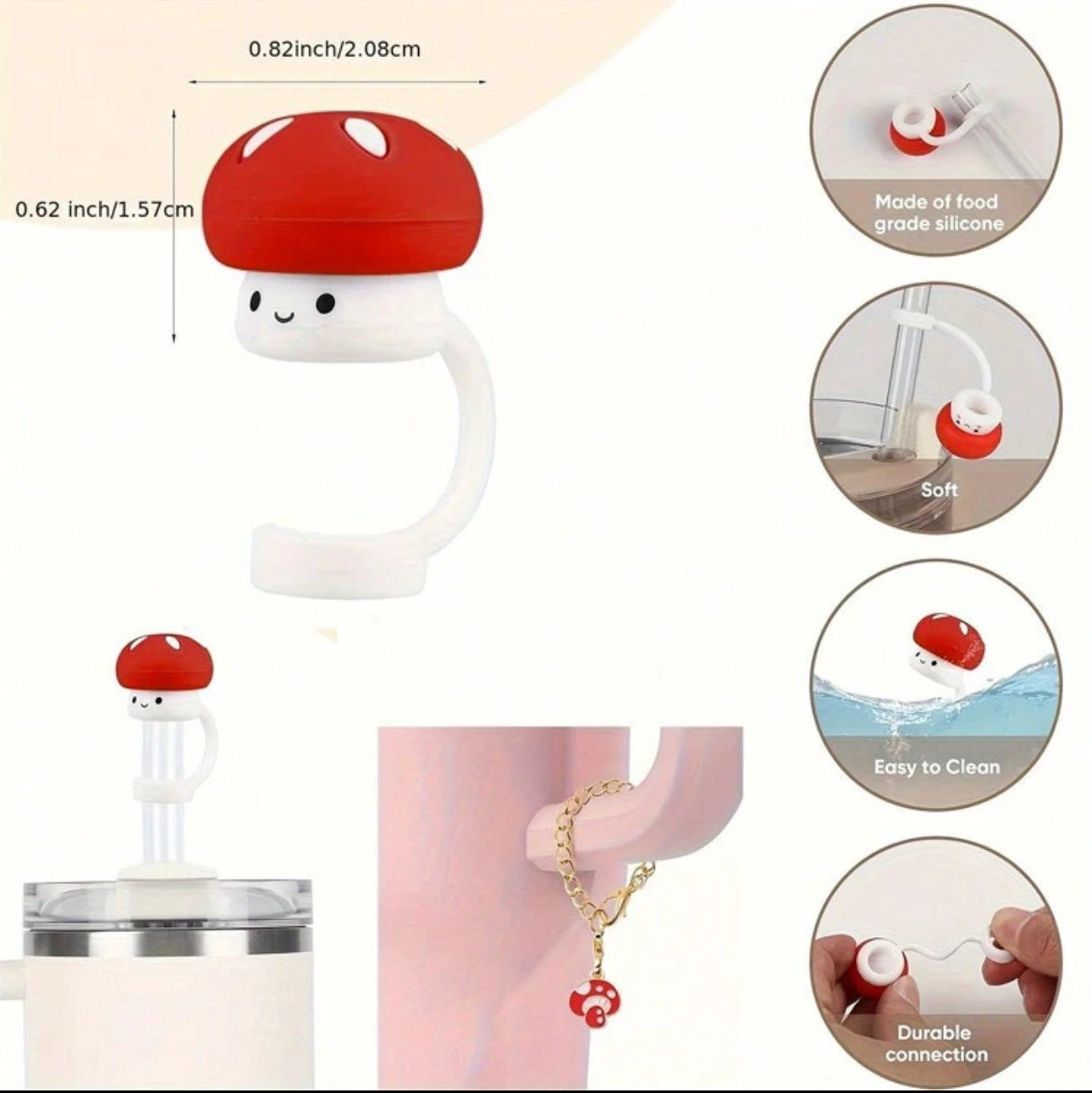 🍄 Topper & charm