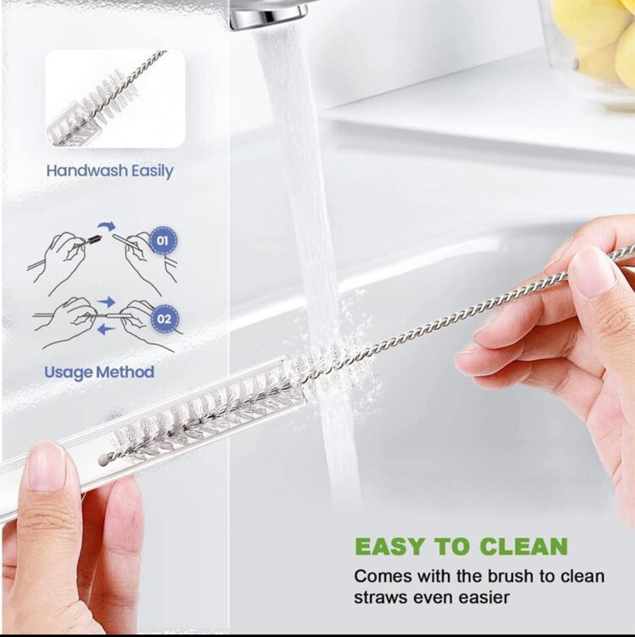Replacement straws for Stanley