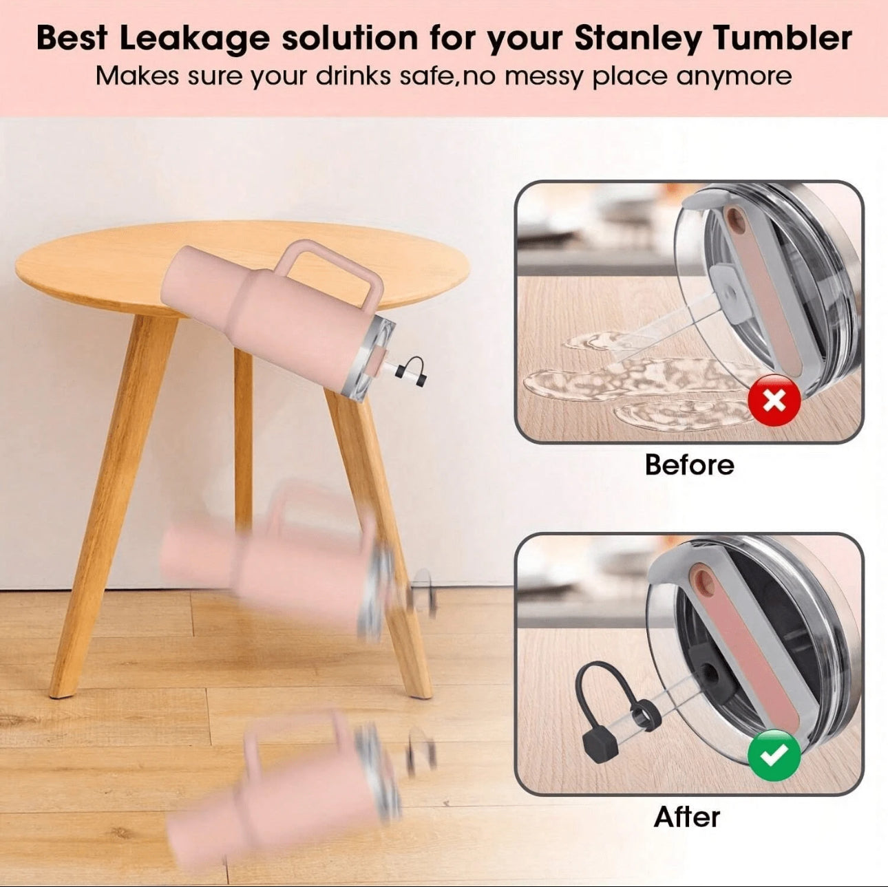 3 piece anti leak Stanley accessory