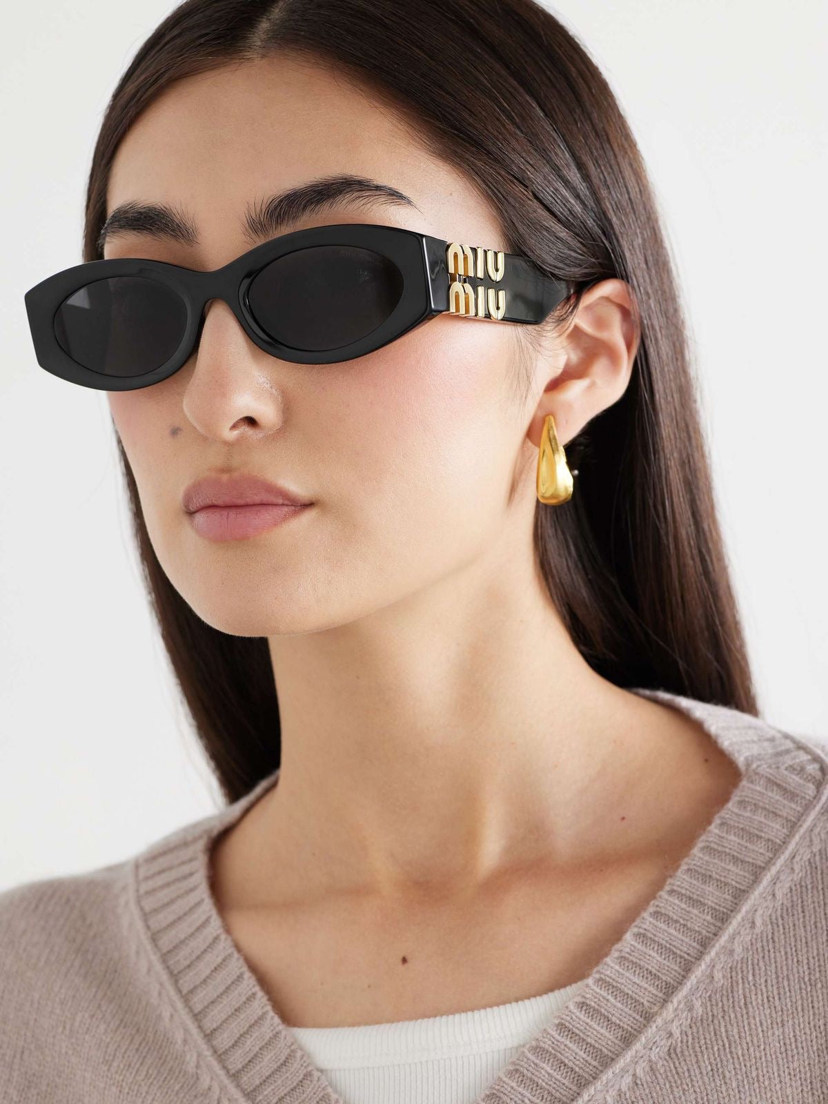 Miu Miu oval frame sunnies
