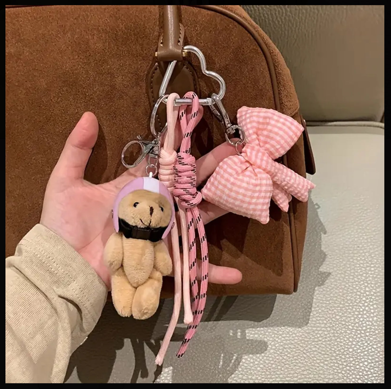 🧸🪖 bag charm