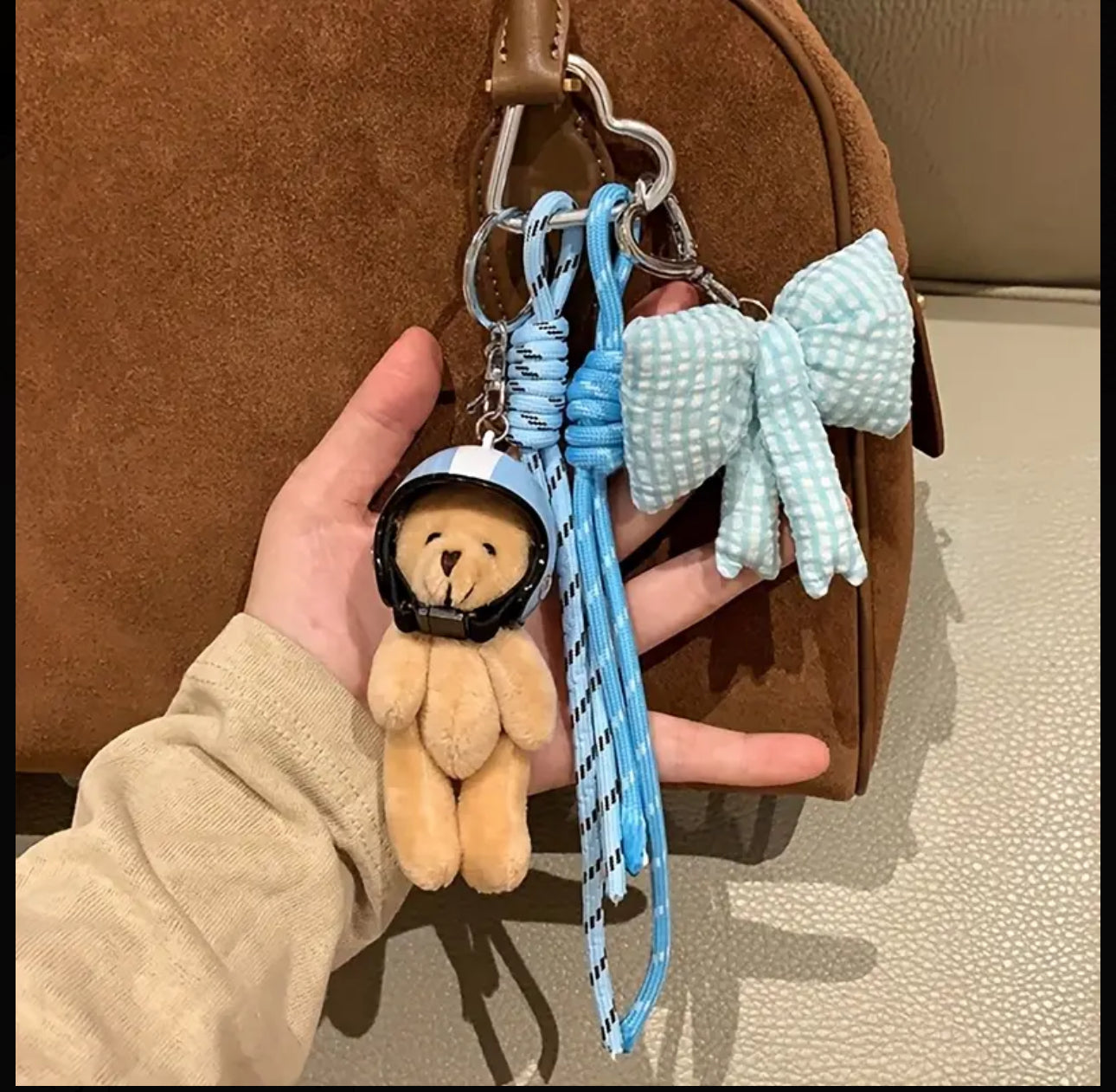 🧸🪖 bag charm