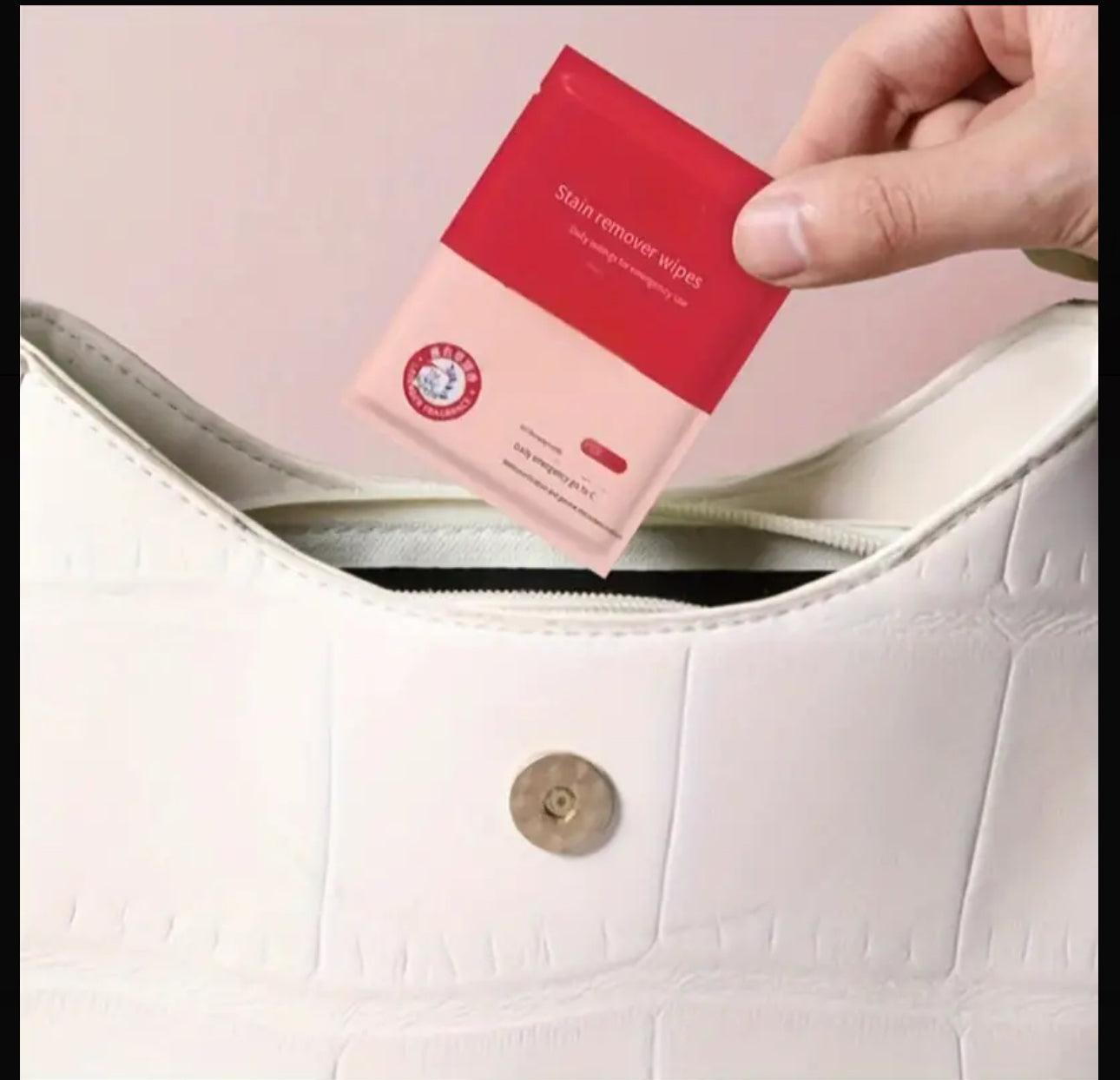 Stain removing wipes