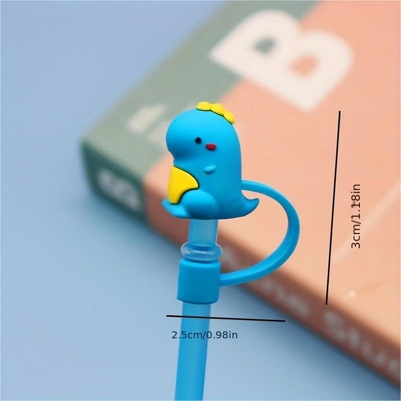 🦕 straw topper