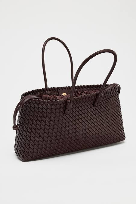 Z*RA braided tote