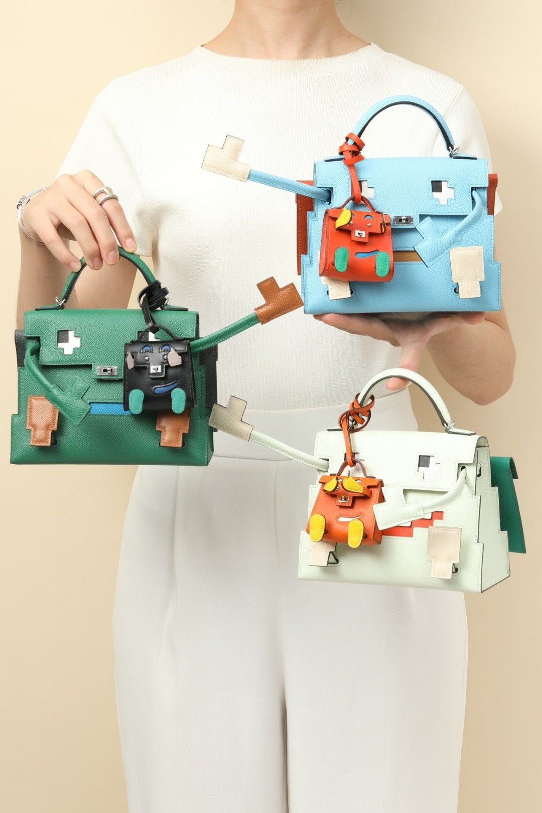 Hermes Kelly doll charm