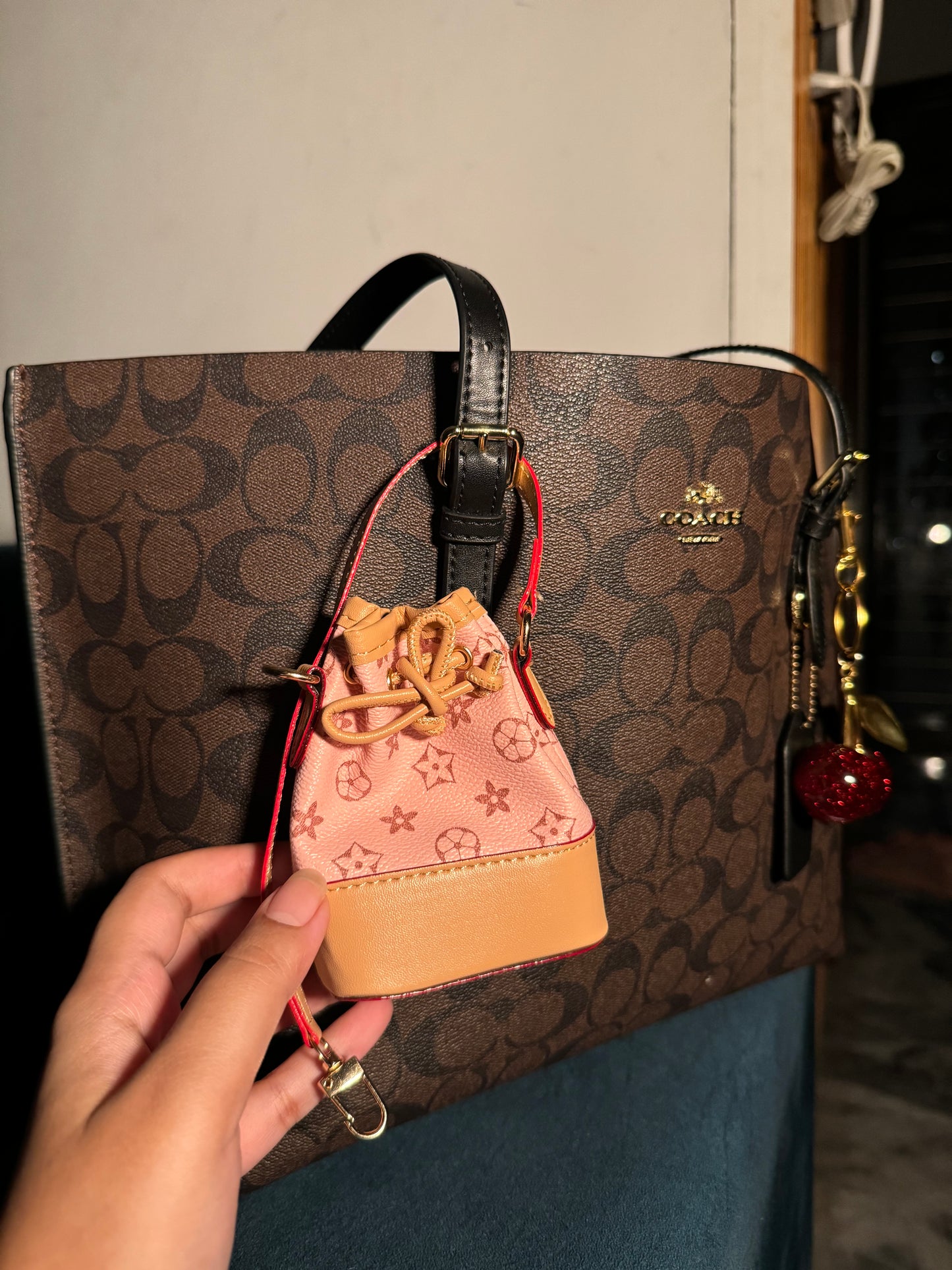 Miniature LV bag