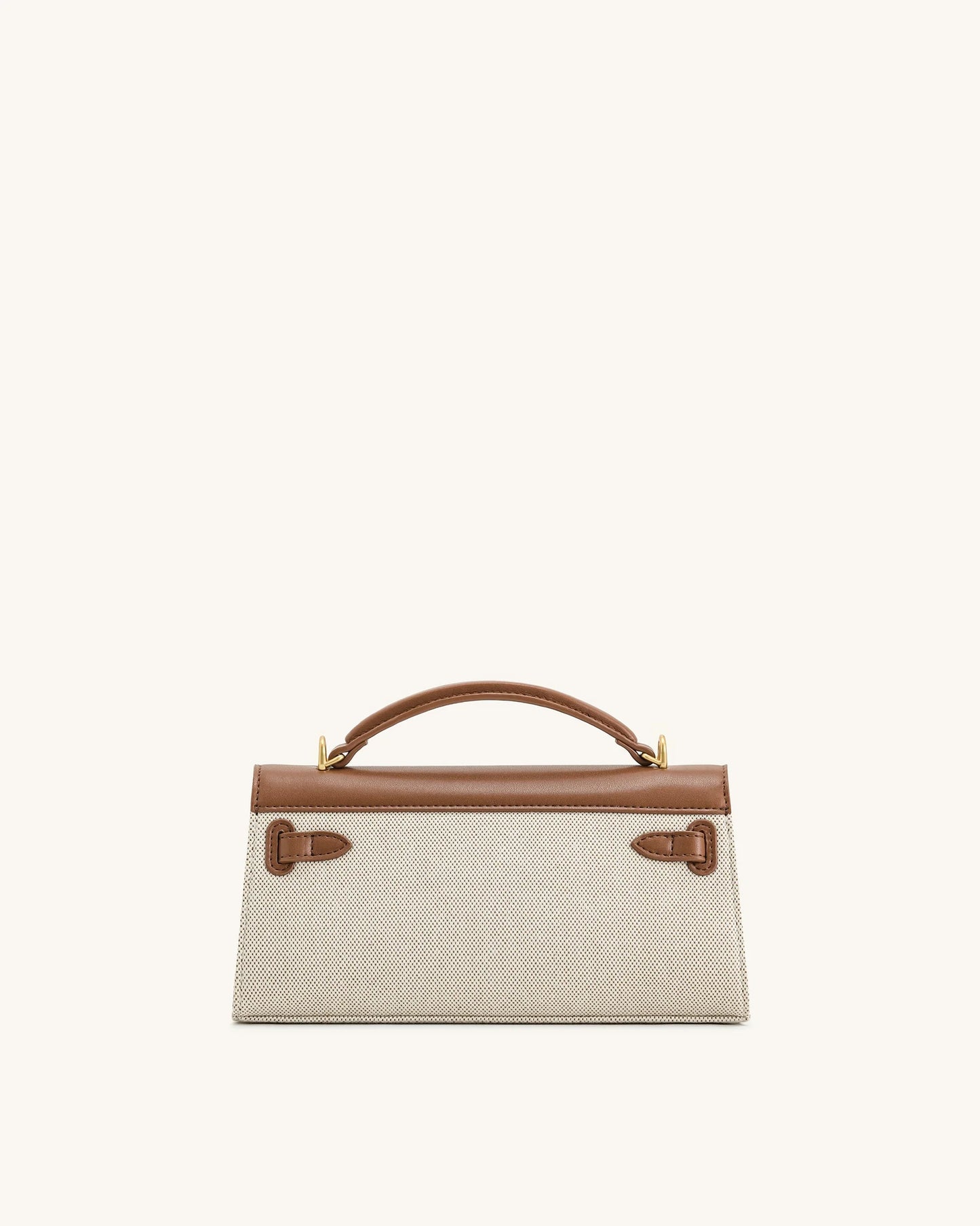 Jw Pei Noor Top Handle Bag - brown canvas