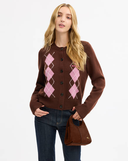 Lana Shoulder Bag 19 suede