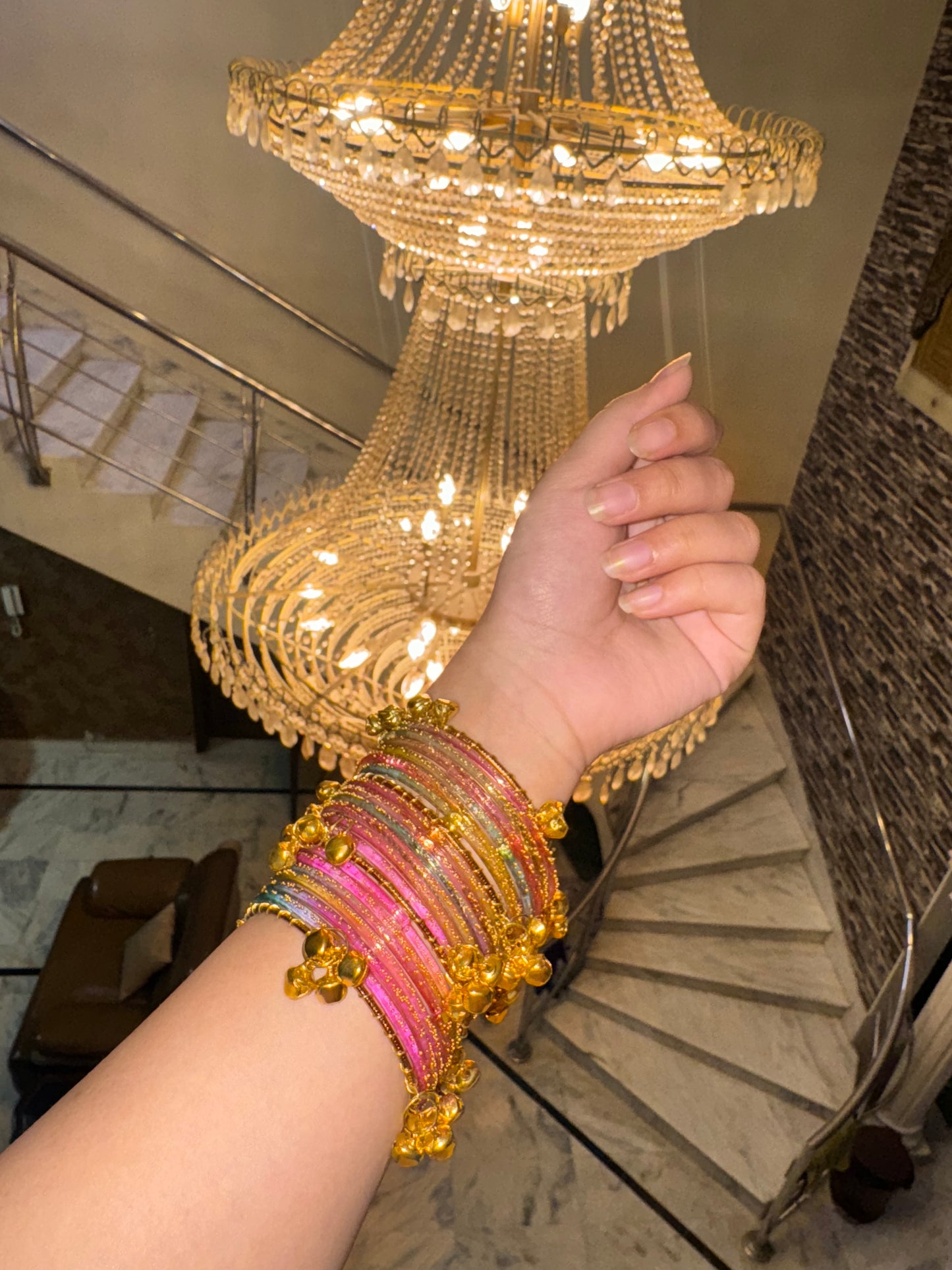 Kashmiri multicolor pastel bangles ✨🪷