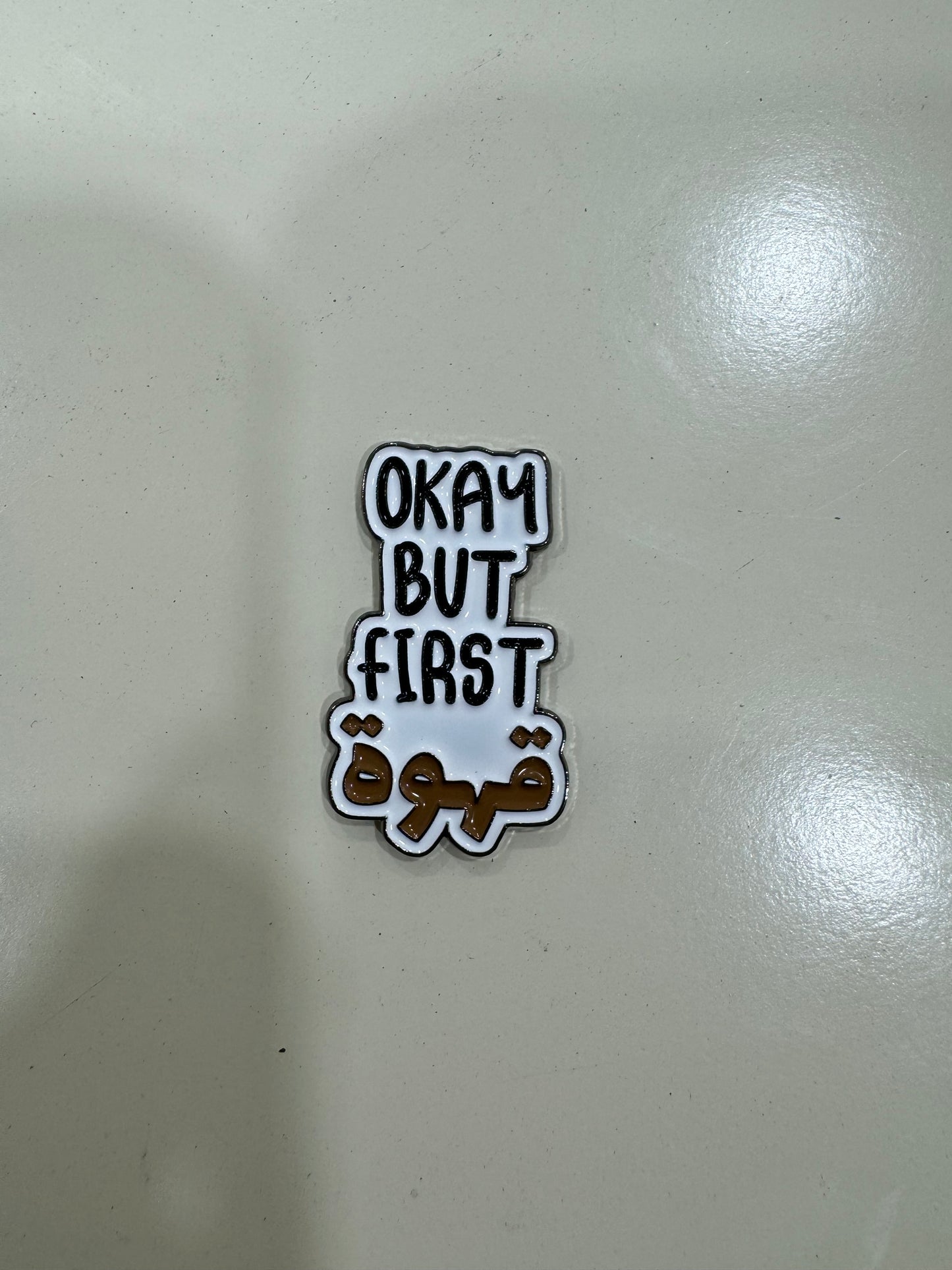 Okay but first coffee