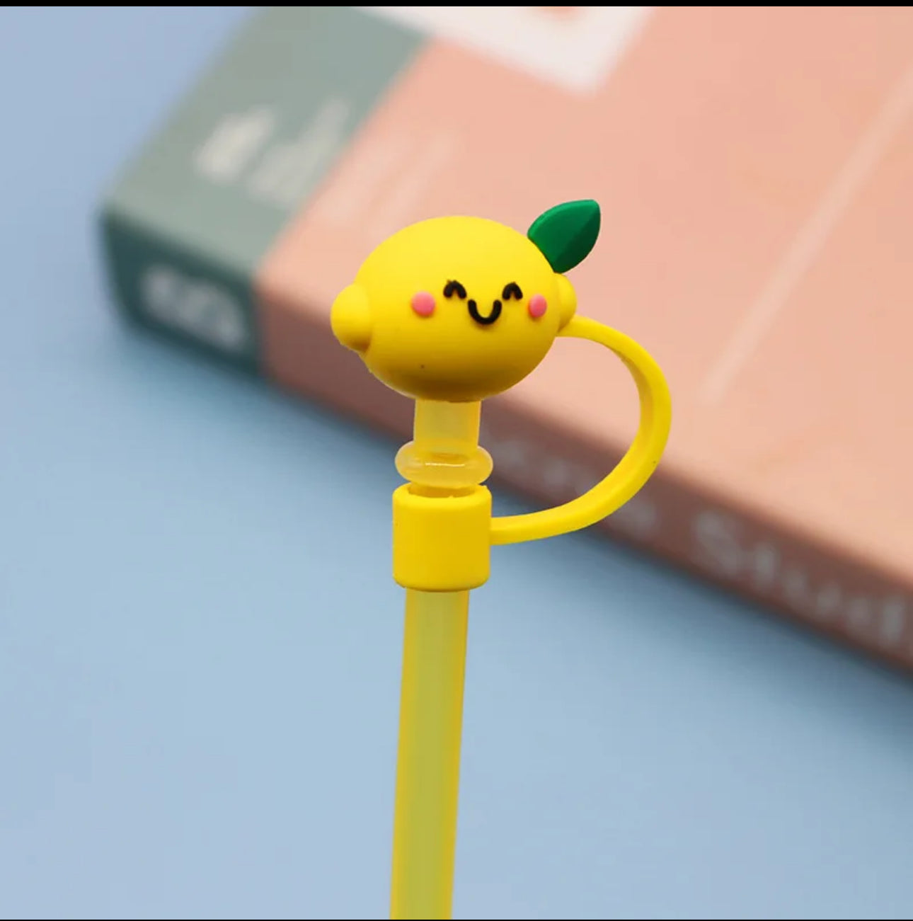 🍋 straw topper