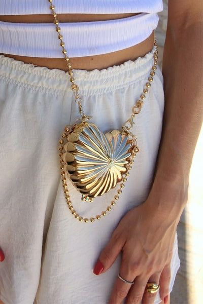 Pinterest heart clutch