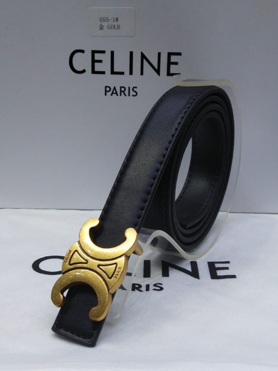 Celine black gold hardware