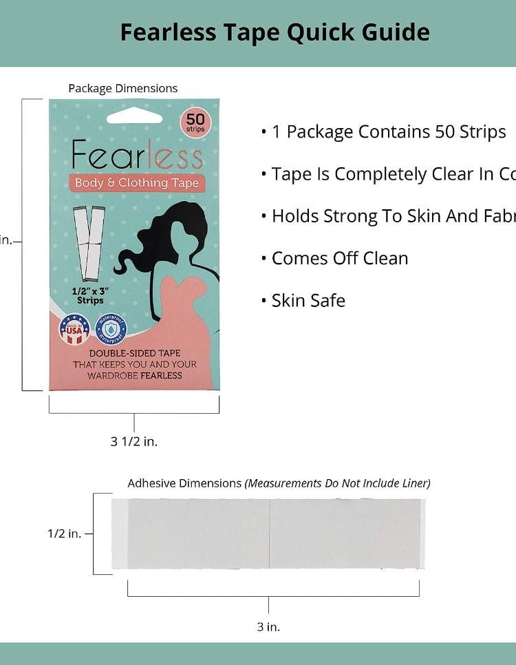 Fearless body tape ( 50 piece )