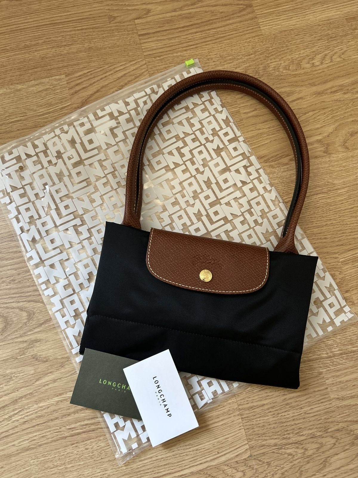 Long champ LE PLIAGE ORIGINAL TOTE BAG
Black- Recycled Canvas
