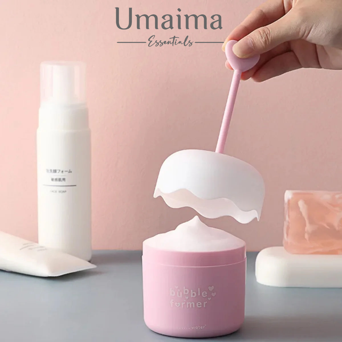 BUBBLE FORMER β face cleansing πΆβπ«οΈπ«οΈ