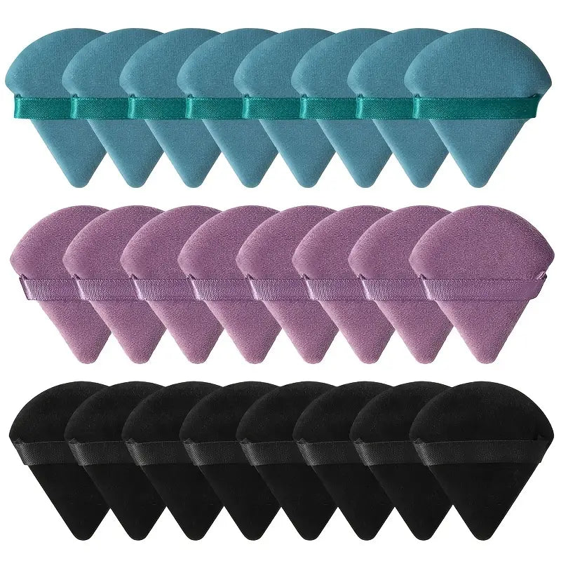 Set of 2 Flawless Finish Triangle Puff