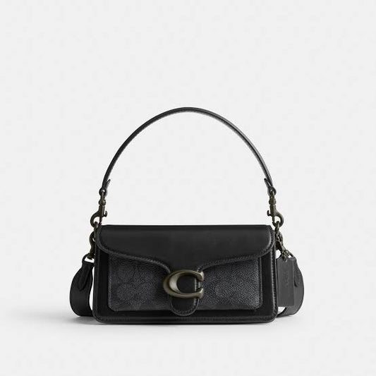 Coach Tabby Shoulder Bag 20 In Signature Canvas