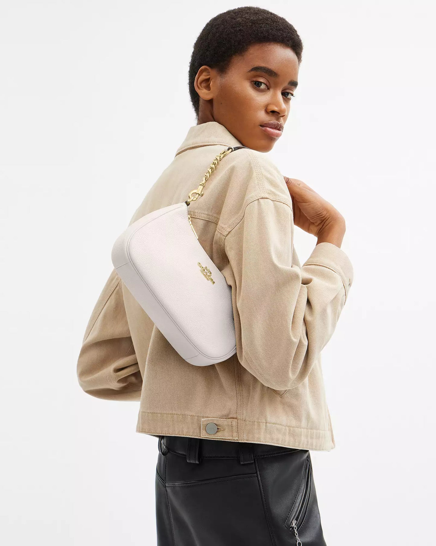 Teri Shoulder Bag In white