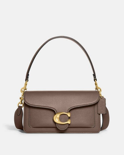 Coach Tabby Shoulder Bag 26  DARK STONE