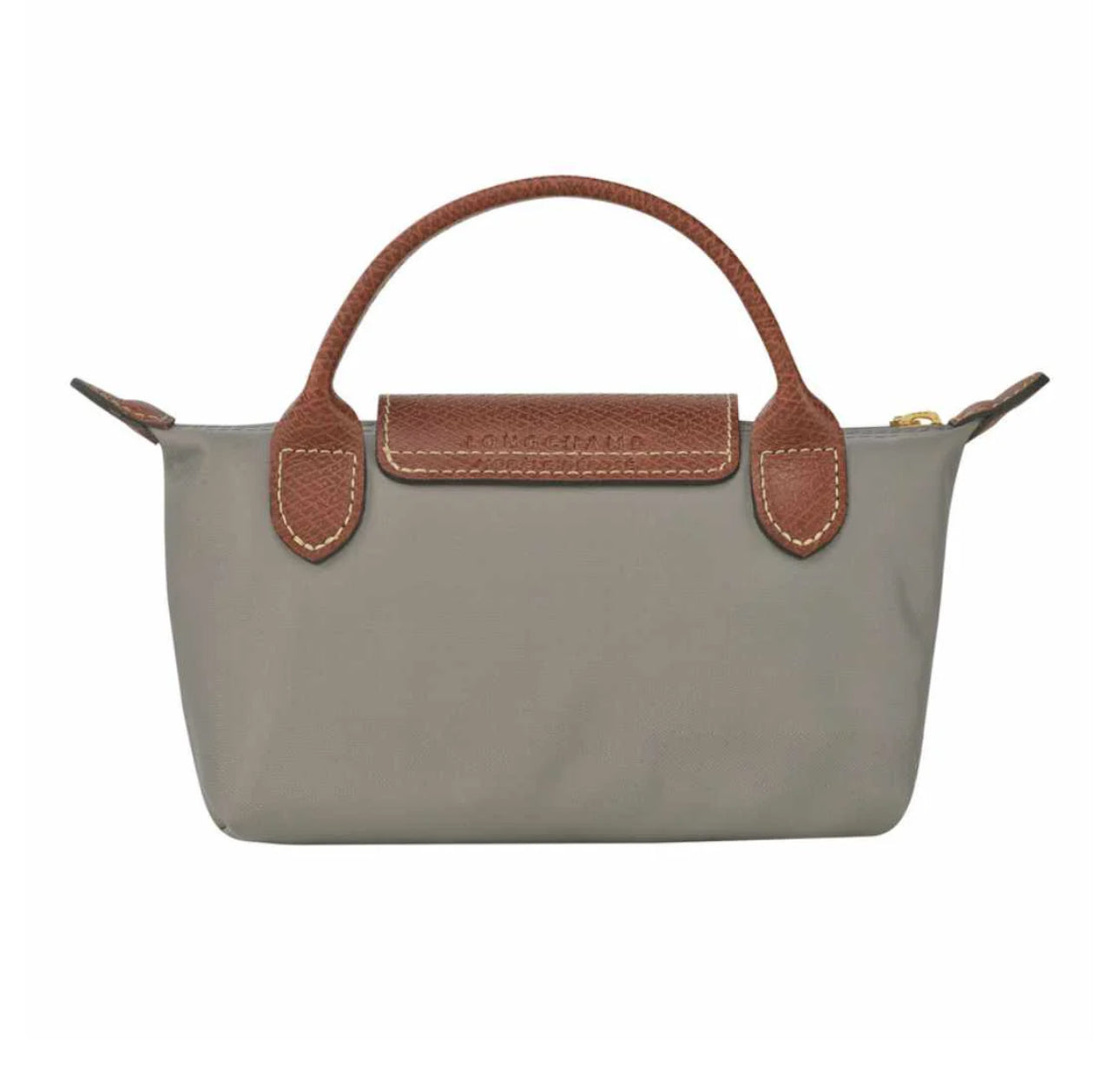 LE PLIAGE POUCH WITH HANDLE
Grey - Recycled Canvas